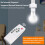 Remote Control Light Bulb Socket E27 Bulb Base Holder Timing Function Wireless Lamp Base Holder for Closet Bedroom Attic 4