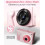 4K Digital Camera with Front Rear Lens, Autofocus 64MP, Metal Shell, Pink 4