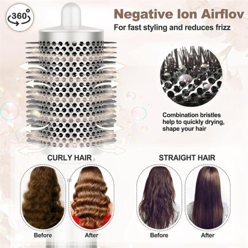 Large Round Brush Attachment for  FlexStyle HD430 HD435 HD440 Accessories, Volume Adding Attachment 1