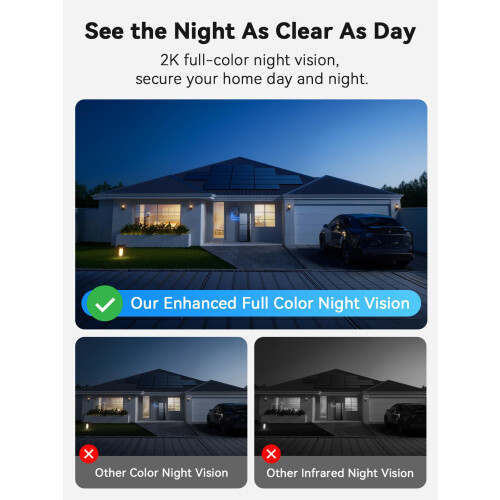 Outinput 3MP 2K Indoor Window Camera for Home Security No Monthly Fee 1