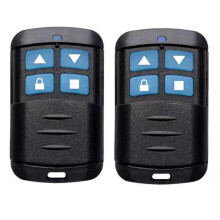 New 433Mhz Cloning Duplicator Key Garage Gate Door Opener Remote Control Clone Learning Code Cloning Code 2pcs