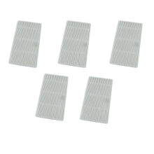 Replacement Spare Part for Trouver Mova E10/ E20 Vacuum Cleaner Accessories HEPA Filter 5Pcs
