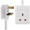 PRO ELEC PELB1502 1 Gang Extension Lead 2m, White 1