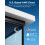 Outinput 3MP 2K Indoor Window Camera for Home Security No Monthly Fee 7