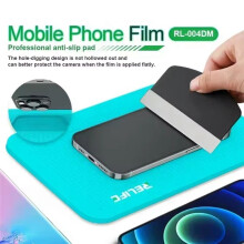 Relife RL-004DM Universal Professionell Halkfri Silikonplatta Telefonens Bakkamera Skyddsplatta för Reparation Av Flera Enheter