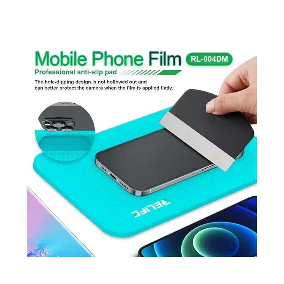 Relife Rl-004Dm Universal Professional Anti-Slip Silicone Pad Phone Rear Camera Protective Pad For Multiple Device Rework Repair 6031977056091