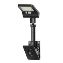 Solar Outdoor Lights Induction White Light Clip- Lights Waterproof Outdoor Clip- Garden Lights