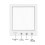 Light Therapy Lamp Ultra-Thin UV-Free Therapy Light Timer Function, Adjustable Brightness Levels EU Plug 3