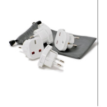 MOBIBAY 4 Pack EU Travel Adapter, UK to European Plug Adapter, Europe Converter Type C, E, F for Spain, France, Italy, Portugal, Germany, Netherlands