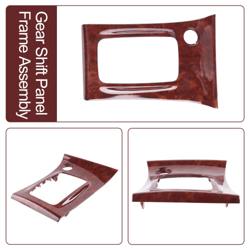 Car Console Gear Shift Panel Trim Cover for   2003-2006 Gear Position Decorative Panel Storage Box Cover 1