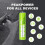 100PP Rechargeable AAA Batteries 12 Pack - NiMH 800mAh Pre-Charged 4