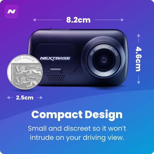 Nextbase Nextbase 222XR Front and Rear Dash Cam with 1080p Full HD Front Camera 2