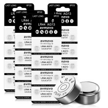 LR44 Battery AG13 1.5V Alkaline Button Cell Coin Batteries 357 A76 SR44 for Watch, Toys,No Mercury,32pcs 【3 year warranty】 (lr44-32pcs)