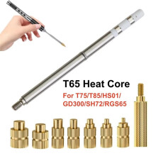 T65 Soldeerboutpunt Warmte-Inzetstuk Moer Adapters M2-M8 voor T85 T75 HS01 GD300 SH72 RGS65 Inzetset 3D Print Accessoire