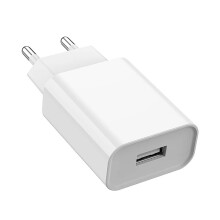 Pipestation EU 2 Pin to USB Plug Travel Adapter Charger | Euro Wall Adaptor with USB Port | European Universal Power Charging Converter compatible w