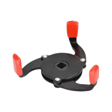 Universal Motorcycle Oil Filter Wrench Tool, Adjustable One-Way Three-Jaw Filter Wrench