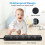PARTH 5 Socket Extension Lead, 10 Metre Cable Surge Protected (Black) 6