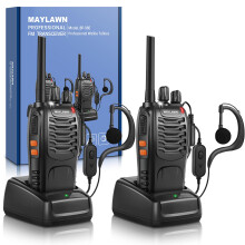 Maylawn Walkie Talkies Long Range Pack of 2, Two Way Radios for Adults