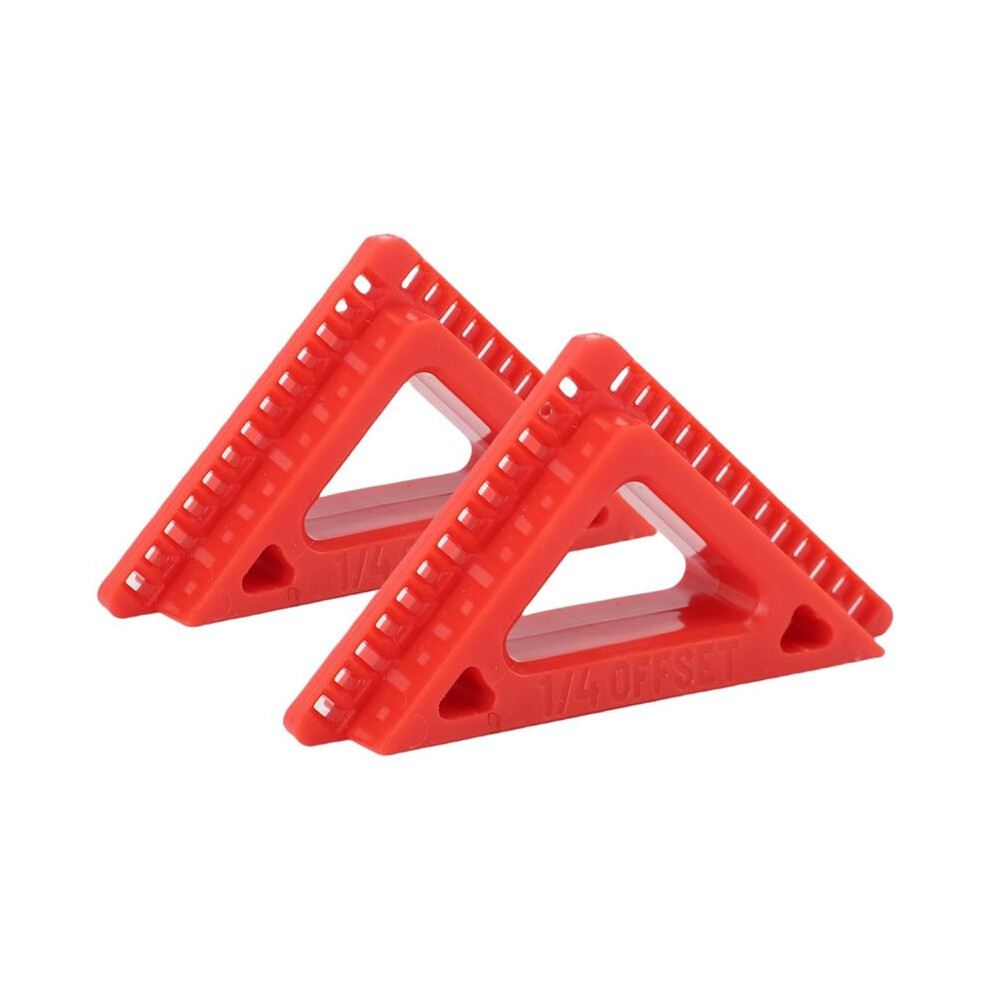 2Pcs Door Casing Reveal Tool, Trim Reveal Marking Tool Window Casing Reveal Jig With 1/4In 3/16In Spacer & 1/8In 4712316539353