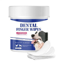 Salviette per La Pulizia Dei Denti del Cane, 50 Pezzi, Salviette per La Pulizia Dei Denti del Gatto, Delicate e Salutari, per Cuccioli di Piccola,
