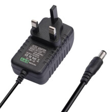 12V 2A Power Supply Adapter, AC 100-240V to DC 12V Power Supply Adapter, 24W Wall Charger Replacement 5.5mm x 2.1mm Jack with 2.95ft/90cm Lead for CC