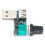 5-12V USB Fan Stepless Speed Controller Regulator with  Speed Module Fan Governor Volume Regulator Board 3