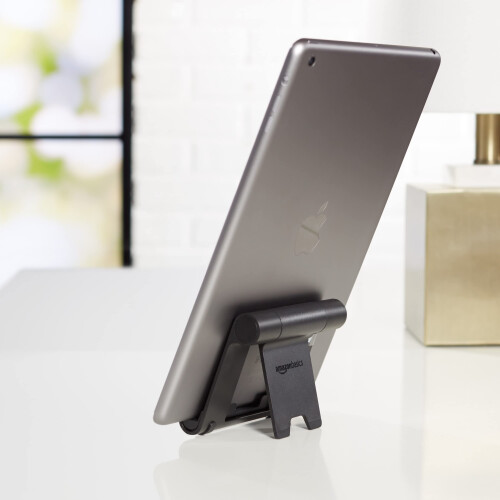 Amazon Basics Multi-Angle Portable Stand for Tablets, E-readers and Phones - Black 1