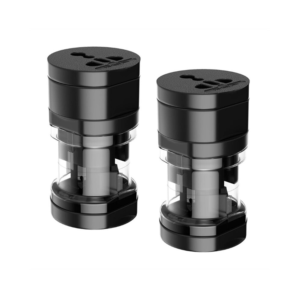 2Pcs Travel Power Converters,International Plug Adapter,Universal Power Adapter,For Us, Eu, Uk, Au 160 Countries 4712978854719