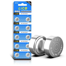 LiCB 10 PCS LR41 AG3 392 192 SR41SW Battery 1.5V Button Coin Cell Batteries,Used in Many Small Electronics, Watch, Calculators, Toys