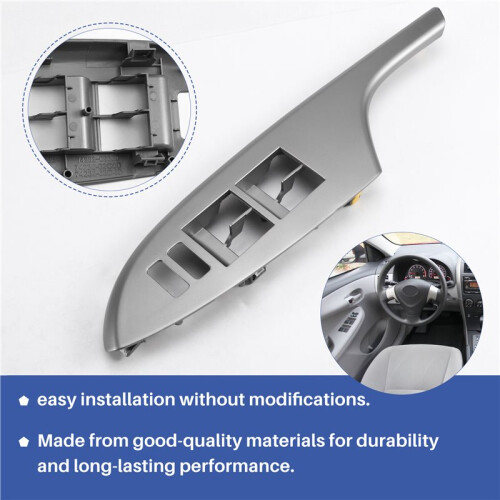 For   2009 2010 2011 2012 2013 Facelift LHD Front Window Lift Control  Bezel Trim Panel Cover 2