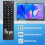 Télécommande de Remplacement AKB76037023 pour Télécommande pour  RCA AKB76037023 5