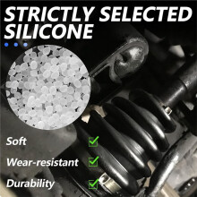 Kit di Riparazione per Soffietti per Albero Motore CV 2 Pezzi 19-24 mm, Kit di Riparazione per Soffietti per Assale CV In Silicone, Include 4