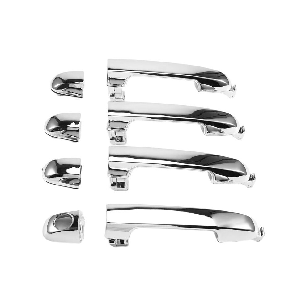 4 Pcs Exterior Door Handle Chrome For Forte Koup Cerato 2010-2013 82651-1X010 82662-1X010 82651-1M020 82652-1M240 4714068820628