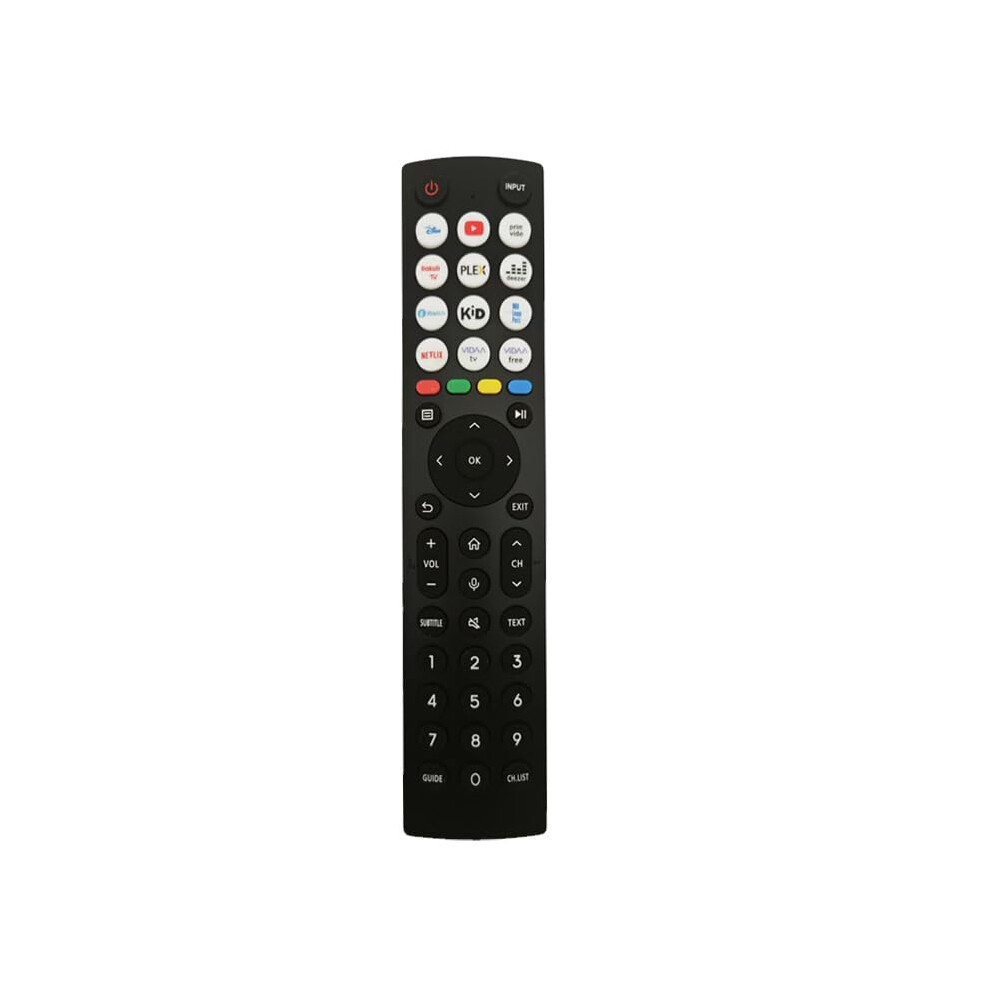 Replacement Hisense Tv Remote Control For Hisense Vidaa 4K Uhd Smart Tv - No Setup Required 5008110349502