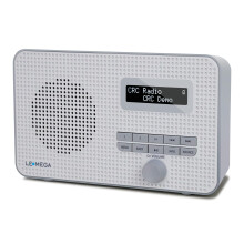 LEMEGA DR1S Portable DAB/DAB+ Digital Radio,Handheld FM Radio,Bluetooth 5.3, Dual Alarms, Clock,Snooze,40 Preset Stations,Headphones-Out,Mains powere
