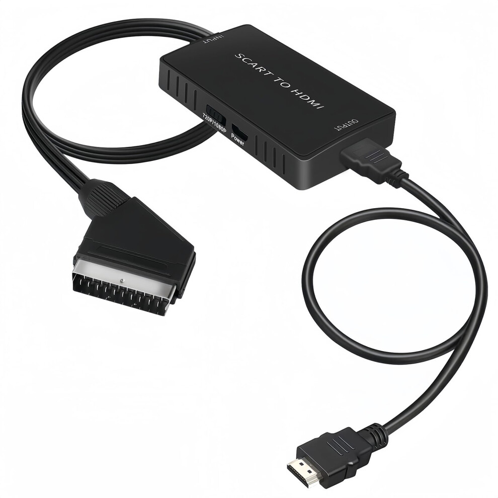 Scart To Hdmi Converter Cable With 720P/1080P Swit 65994856