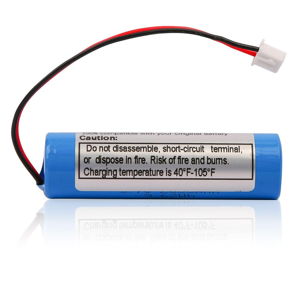 3.7V 2600Mah Rechargeable Lithium-Ion Battery With Xh2.54 Connector (2 Packs) 5000494328364