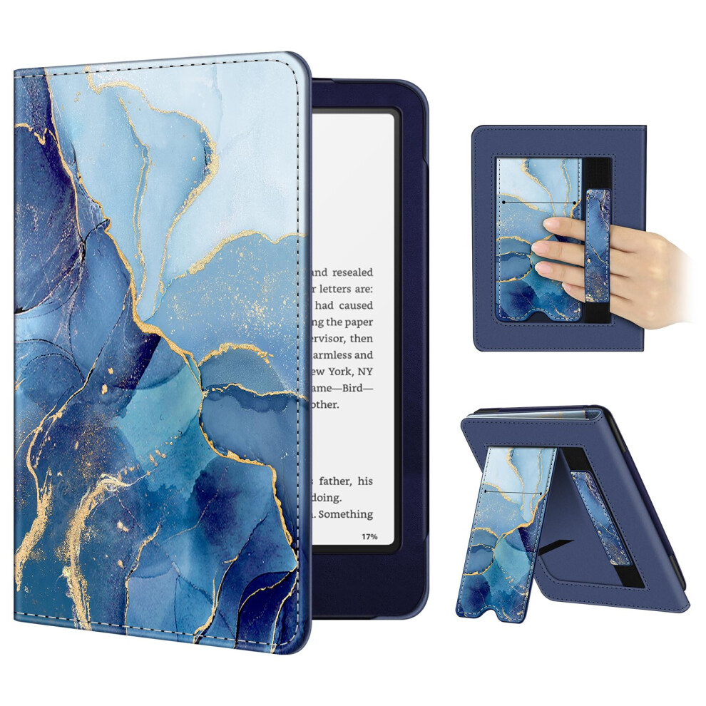 Fintie Case For 7"/6.8" Kindle Paperwhite(12Th/11Th Generation-2024/2021) And Kindle Colorsoft Signature Edition - Foldable Stand Cover Auto Wake/Sle 5002113613400