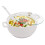 Ceramic Soup Tureen with Glass Lid 3L 4