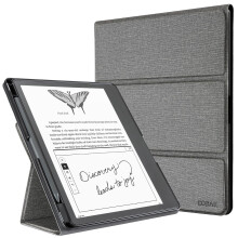 CoBak Tri-fold Case for New Kindle Scribe 2024/2022 Released - Premium Folio Leather Cover with Pen Holder, Auto Sleep/Wake, and Stand Feature Compat
