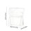 Waterproof Hanging Storage Bag Wall-Mounted Clear 1 Pack 3