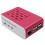 For Raspberry Pi 5th Generation B Red and White Cooling Box Shell Raspberry Pi Case Cooling Fan Protective Shell 1