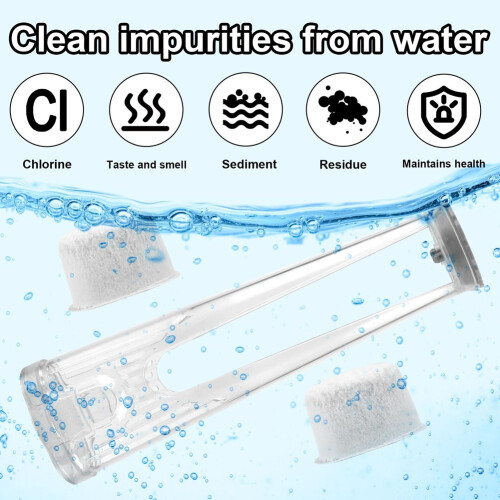 Kit Replacement, Water Filter Holder with 2pcs Water Filter Cartridges for  Coffee Machines 2