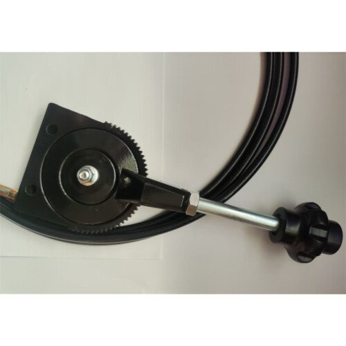 1m Hand Throttle Control for Excavator Harvester Tractor Ship Spreader Throttle Cable Assembly Self-Locking Controller 1