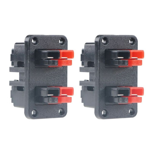 2pcs 45A 600V Power Plug Cable Connectors for Anderson Plug Connector Fixed Mounting Bracket Panel Power Plug Connector