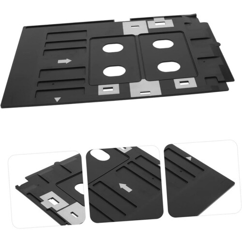 Bandeja para Impresora de Tarjetas Reutilizable, Resistente y Compatible con Tarjetas de PVC. 1