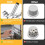 Circle Cake Mold Kit,Round Cake Cutter and Pusher Cake Maker with Sticks,Cake Supplies Accessories,Baking Tools 6