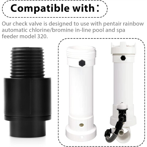 R172248 Check Valve Replacement for  Rainbow Automatic Chlorine/Bromine in- Pool and Spa Feeder Model 320 2