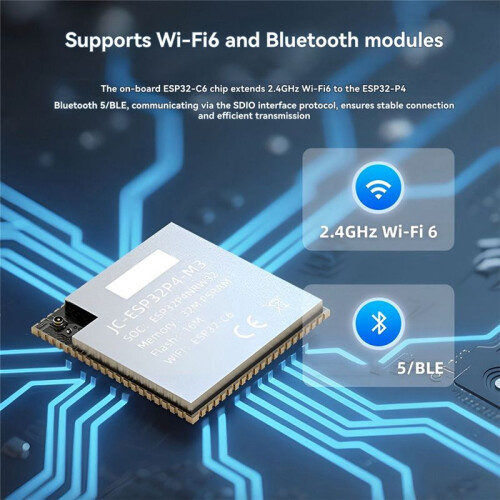 ESP32P4+ESP32-C6 Core Board ESP32P4 Minimum System Board High-Performance ESP32-P4 for Advanced Applications 2