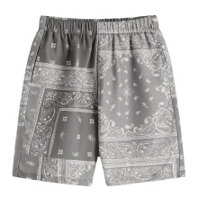 Sportshorts voor meisjes en jongens, comfortabel, casual, elastisch, met elastische tailleband en trekkoord, geschikt voor peuters en peuters,